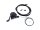 SHIMANO Daumenschalthebel "CUES SL-U8000" SB-verpa 2-fach, links,
