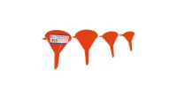 CONDOR Trichter-Set Kunststoff, 4-tlg. Ø 50, 75, 9...