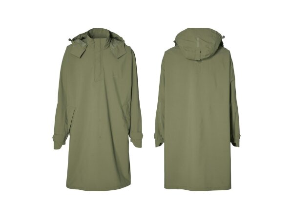 BASIL Poncho "Mosse Unisex" Material: 2-lagig lami Größe M/L, oli