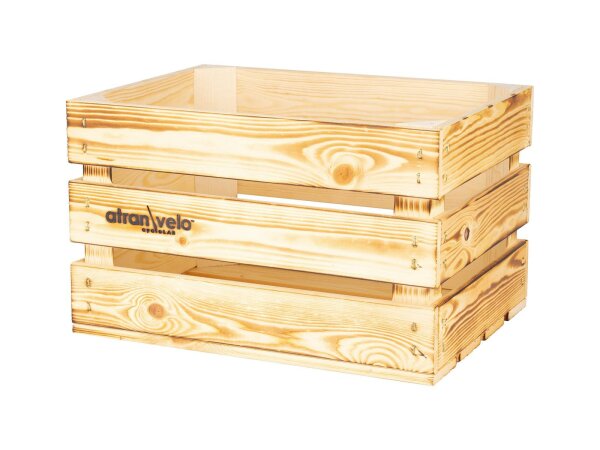 ATRANVELO Holzbox "Woody AVS" Maße (L x B x H): 40 Fruit, natur