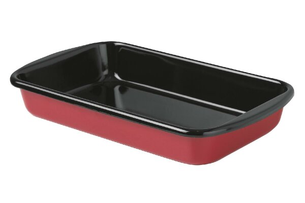 RIESS Auflaufform 32x19x5,5cm rot Emaille