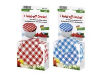DETI Twist-off-Deckel Ø82mm sortiert...