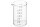 WEIS Mini Messbecher Glas 0,1l