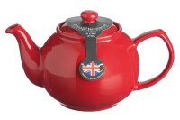 PRICE&KENSINGTON Teekanne mit Teesieb 1,1l 6 Tassen rot