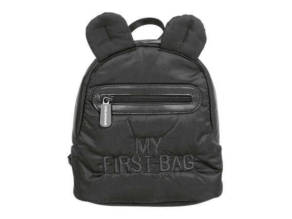 CHILDHOME Kinderrucksack Kids my first bag gesteppt schwarz