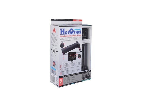 OXFORD Heizgriffe "Hotgrips®Premium" 12 V, 5 W Retro, Grifflä