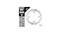 GALFER Wave Bremsscheibe "DF840" Typ W - Offroa