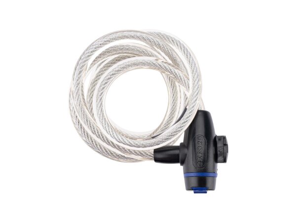 OXFORD Kabelschloss "Cable Lock" 12 mm g transparent