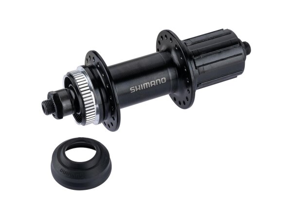 SHIMANO Kassetten-H.R.-Nabe "FH-QC300" Hohlachse / 36 Loch, schwa