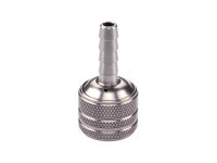 SILCA Ventil "Schradero" Vernickeltes Messing, pas Schlauch-Wider