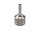 SILCA Ventil "Schradero" Vernickeltes Messing, pas Schlauch-Wider