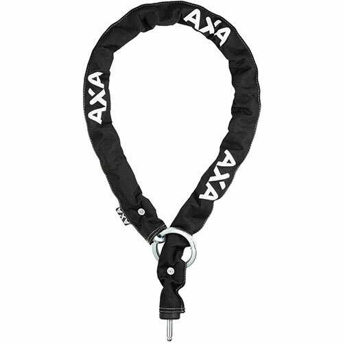 Einsteckkette DPI 110/9, Leinwandhülle, AXA, Stahl, L=1.100mm, Ø=9mm, schwarz, Axa, 59561196VS