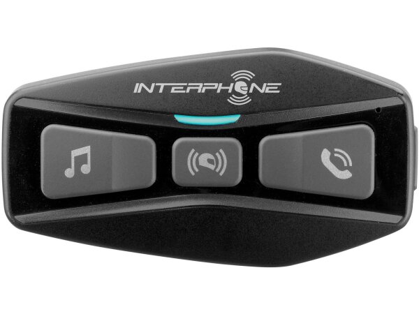 INTERPHONE Helmkommunikationssystem "U-C Single-Kit, inkl. Zubehör