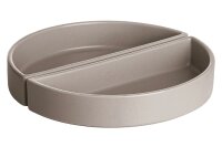 GUSTA Servierset Ø18,8x8,2cm 4er Set taupe