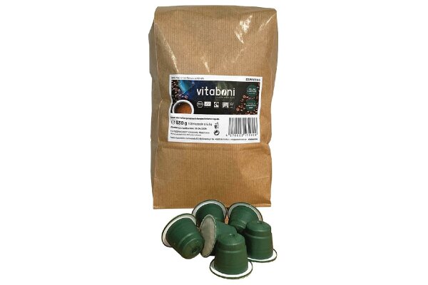 VITABONI Bio & Fairtrade Kaffeekapsel - Espresso 100er Pack