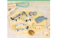 CHEFCLUB Keksausstecher Set Safari Kekse 3D 8teilig