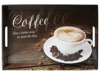 KESPER Serviertablett Coffee 50x35cm
