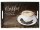KESPER Serviertablett Coffee 50x35cm