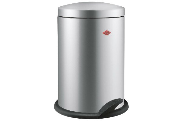 WESCO Treteimer mit verzinktem Einsatz 14l silber