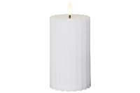 STAR TRADING LED Wachskerze Flamme Stripe Batterie Timer...
