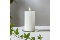 STAR TRADING LED Wachskerze Flamme Stripe Batterie Timer...
