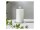 STAR TRADING LED Wachskerze Flamme Stripe Batterie Timer 15x7,5cm weiß