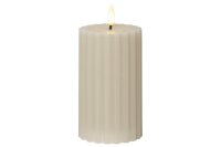STAR TRADING LED Wachskerze Flamme Stripe Batterie Timer...