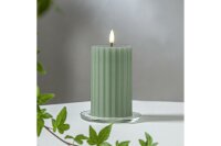 STAR TRADING LED Wachskerze Flamme Stripe Batterie Timer...