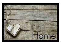 MD-ENTREE Fußmatte Impression heart on wood 40x60cm