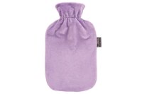 FASHY Wärmflasche mit Flauschbezug 2l flieder