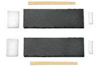 KESPER Sushi Set Schiefer 8teilig