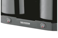 SEVERIN Filterkaffeemaschine Duo KA9315 1000W 8 Tassen...
