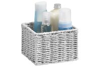 ZELLER PRESENT Aufbewahrungskörbchen 16x16x11cm 20x20x13cm grau 2tlg