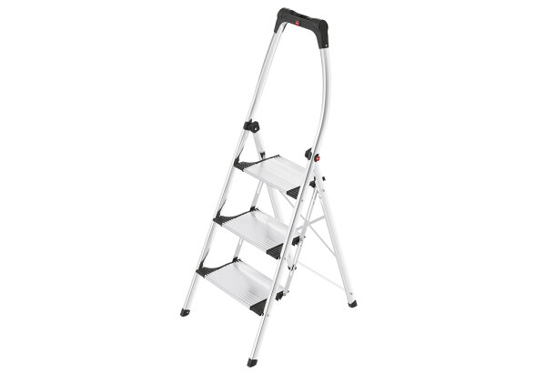 HAILO Alu-Komfort Trittleiter TopLine K100 3 Stufen