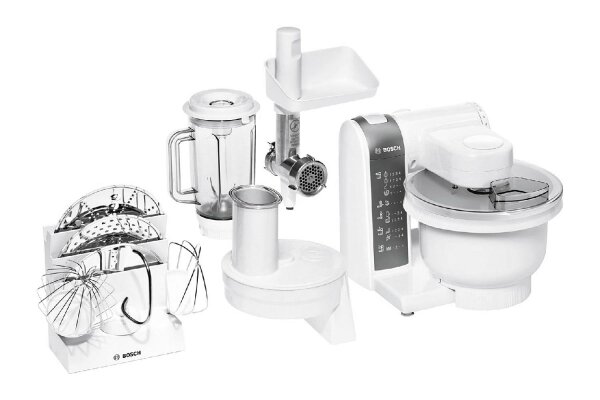 BOSCH Küchenmaschine MUM4855 600Watt weiß/anthrazit