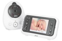 ALECTO DVM-77 Video-Babyphone mit 2.8-Farbdisplay weiß/ anthrazit