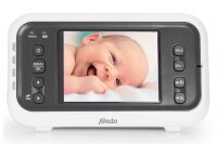 ALECTO DVM-77 Video-Babyphone mit 2.8-Farbdisplay weiß/ anthrazit