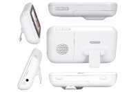ALECTO DVM-77 Video-Babyphone mit 2.8-Farbdisplay weiß/ anthrazit