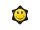 OXFORD Knieschleifer Paar, ideal für Rennen, Track Smiley, gelb
