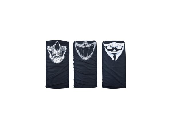 OXFORD Multifunktionstuch "Comfy" 3er Pack, 100 %  Masks