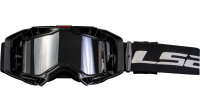 LS2 Crossbrille "Aura Pro" Verspiegeltes schwarz