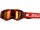 LS2 Crossbrille "Aura Pro" Verspiegeltes schwarz / rot