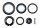 All MTN Alloy Steuersatz Kit Haibike inkl. ACROS BLOCKLOCK 164 Steuersatz