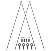 Ersatzstreben (hinten) Bluemels BASIC + STRIPES 26" - 28", schwarz