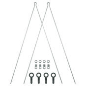 Ersatzstreben (hinten) Bluemels BASIC + STRIPES 26" - 28", silber