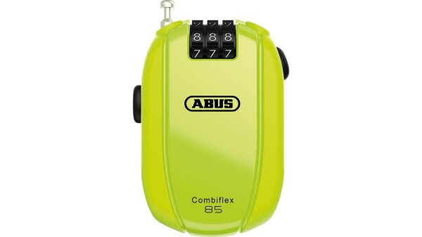 ABUS Kabelschloss "Combiflex™" Kom Break, neon, Kabellänge 85 cm