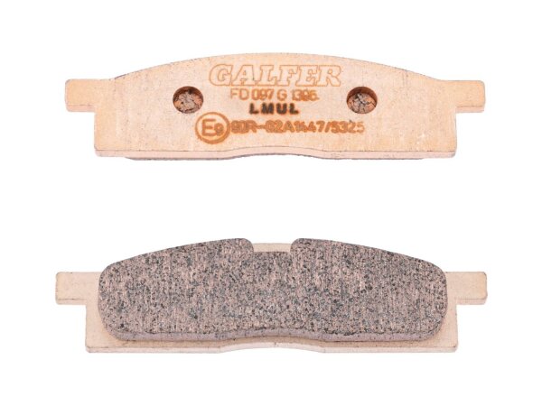 GALFER Bremsbelag "FD097" Satz G1396, Sinterm