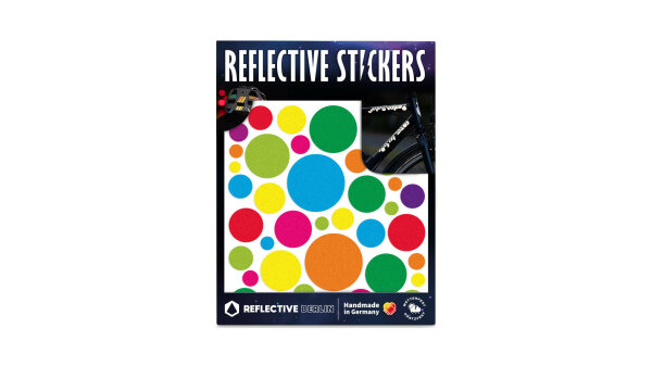 REFLECTIVE BERLIN Reflexaufkleber "Shapes" SB-verp Bubbles, pop