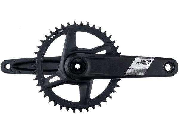 SRAM Kettenradgarnitur "Apex 1" 1-fach, DUB, Wide  42 Zähne, 165 