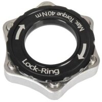 Centerlock Adapter ADA DB CL, M-WAVE, für Scheibenbremsen, schw